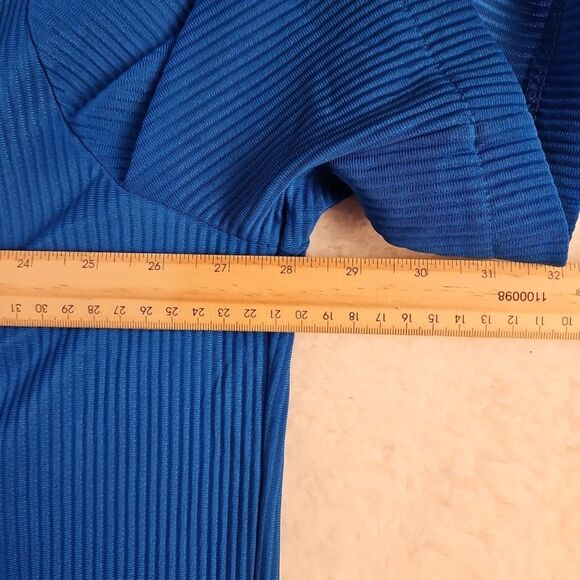 NWT Fashion Nova‎ Men Ribbed Textured Short Sleeve Button Up Shirt Size 2XL XXL - Picture 7 of 9